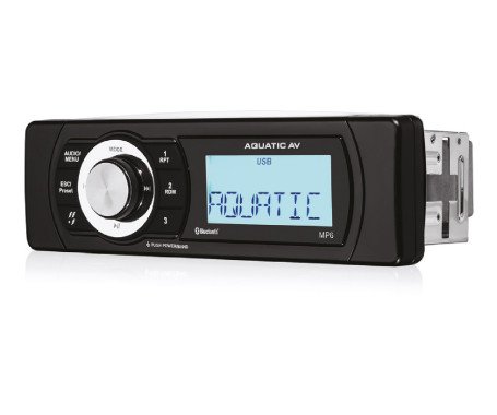 AQUATIC AV - MP6 Shallow Mount Waterproof Marine Stereo